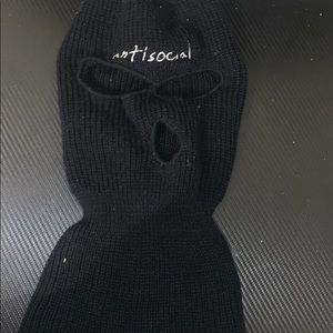 An anti social sky mask